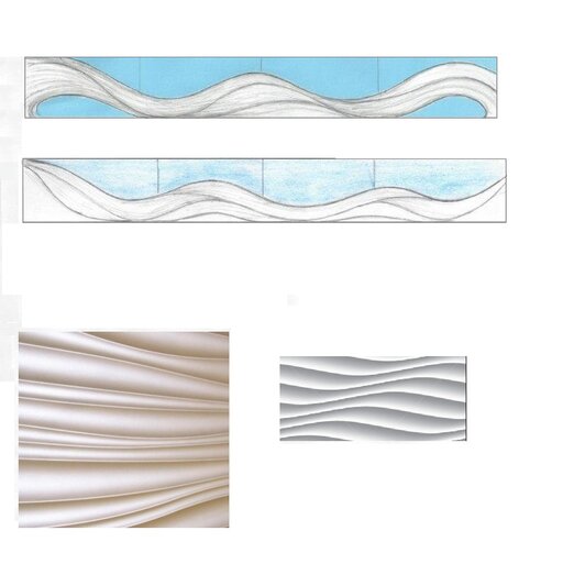 Railing with wood glass combination