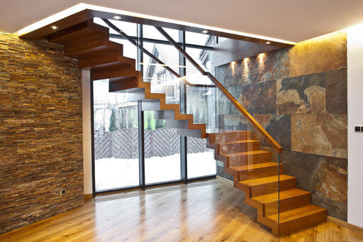Folding stairs