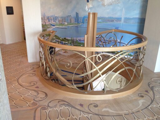 Forged railing